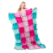 Load image into Gallery viewer, Created By Me! Heart Fleece Blanket

