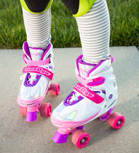 Load image into Gallery viewer, Pink Quad Skates
