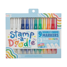 Load image into Gallery viewer, Stamp-A-Doodle Double Ended Markers - Set Of 12
