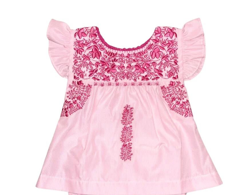 Santa Rosa Flutter Sleeve Top