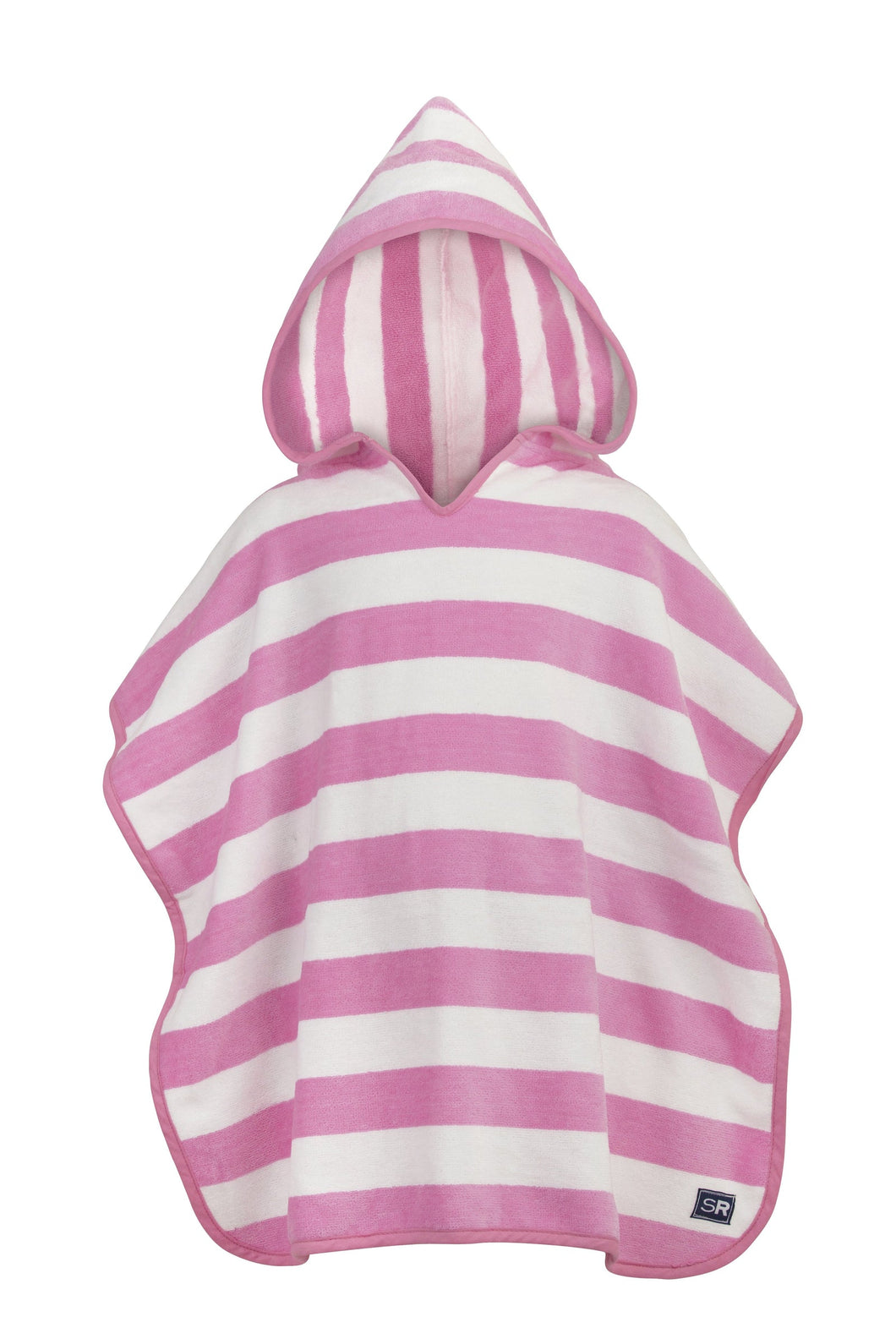 Pink Stripe Hooded Towel