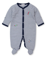 Load image into Gallery viewer, Awesome Airplanes Embroidered Footie
