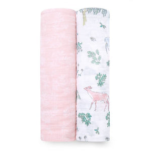 Classic Swaddles 2 Pack - Forest Fantasy