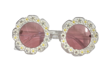 Load image into Gallery viewer, Crystalized Daisy Flower Sunglasses
