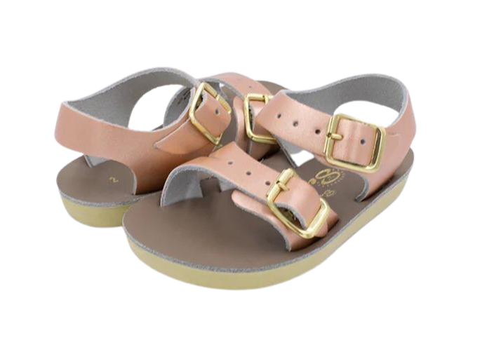 Rose Gold Surfer Sandals