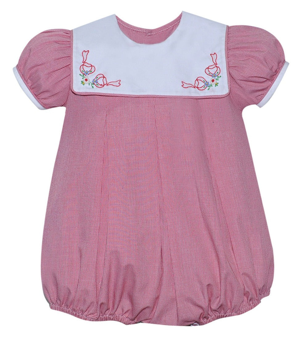 Red Reese Girl Bubble - Ribbons – Belles & Beaux®