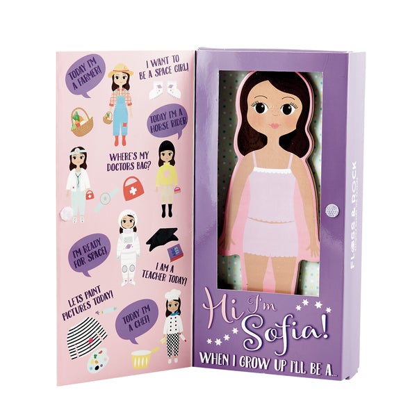 Sophia Magnetic Dress Up Doll