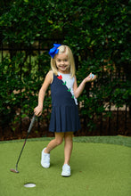 Load image into Gallery viewer, Pique Knit Dress With Pleats And Tulip
