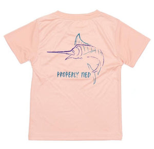 Performance Short Sleeve Tee - Marlin Melon