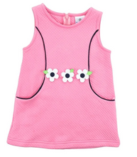 Load image into Gallery viewer, Pink Knit Jumper With Flowers
