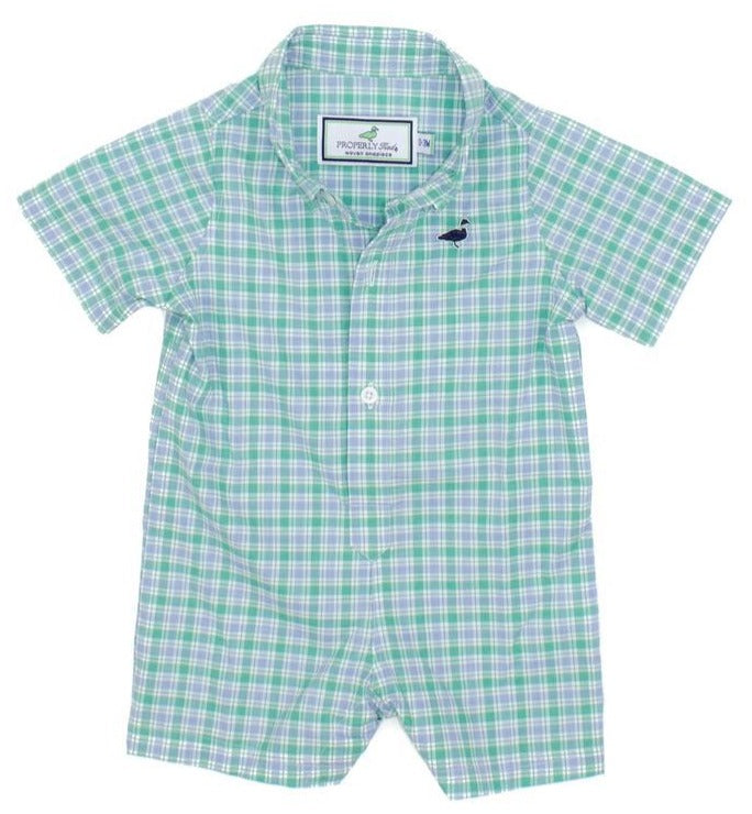 Saltgrass Woven Shortall