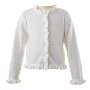 Ivory Frill Cardigan