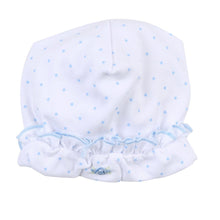 Load image into Gallery viewer, Anna&#39;s Classics Embroidered Ruffle Hat
