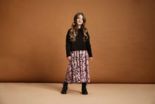Load image into Gallery viewer, Midi Dots Skirt - Withered Rose
