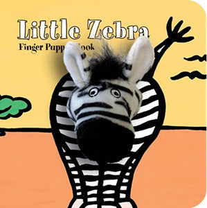 Little Zebra - Finger Puppet Book