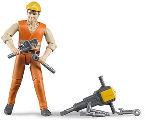 Construction Worker with Accessories