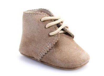 Sand Scalloped Bootie Baby