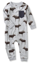 Load image into Gallery viewer, Moose Crossing On The Move Baby Romper
