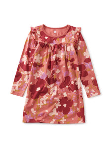 Faded Rose Tossed Floral Mighty Mini Dress