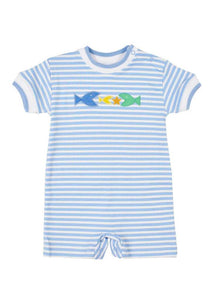 Knit Shortall with Fish