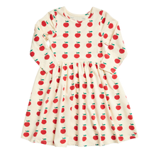 Load image into Gallery viewer, Organic Steph Dress - Antique White Apples
