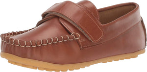 Natural Brown Lukas Strap Loafers