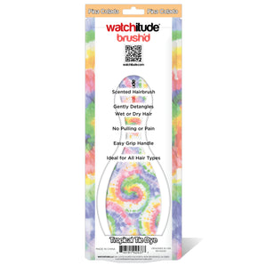 Rainbow Tie Dye Scented Hairbrush