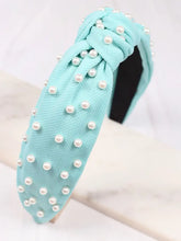 Load image into Gallery viewer, Warren Pearl Studded Headband
