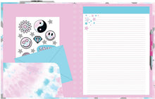 Load image into Gallery viewer, Silver Star Tie Dye Clipboard Set
