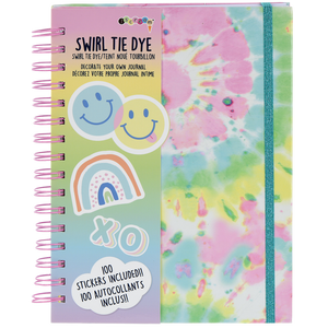 Swirl Tie Dye Hardcover Journal
