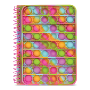 Rainbow Tie Dye Popper Journal