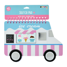 Load image into Gallery viewer, Giant Ice Cream Truck Sketch Book
