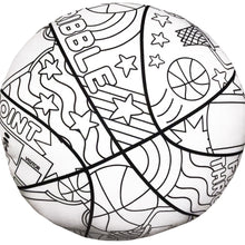 Load image into Gallery viewer, Basketball Color Me Pillow

