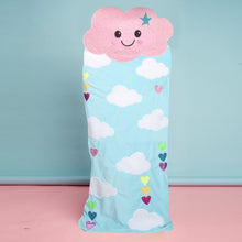 Load image into Gallery viewer, Cheerful Clouds Sleeping Bag
