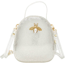 Load image into Gallery viewer, Jelly Crossbody Bee Bag - Silver
