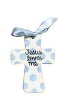 Load image into Gallery viewer, &quot;Jesus Loves Me&quot; Cross
