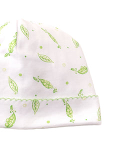 Green Peas Print Hat