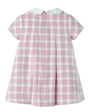 Load image into Gallery viewer, Pink Gingham Check Dress
