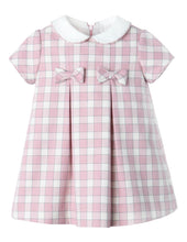 Load image into Gallery viewer, Pink Gingham Check Dress
