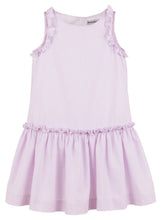 Load image into Gallery viewer, Lilac Striped Drop Waist Dress
