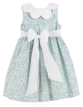Load image into Gallery viewer, Green Petal Floral Dress
