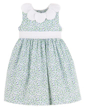 Load image into Gallery viewer, Green Petal Floral Dress
