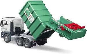 TGS Rear Loading Garbage Truck Green