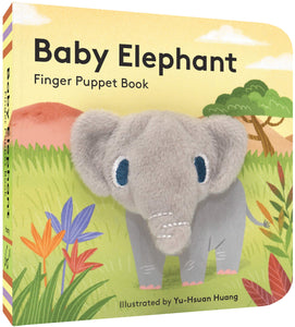 Baby Elephant - Finger Puppet Book