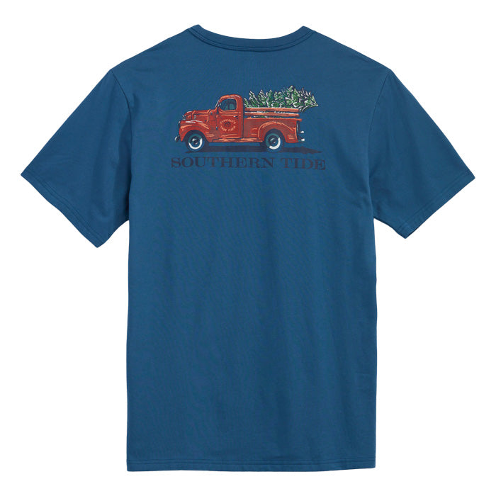 Dark Blue Tree Farm Short Sleeve Tee