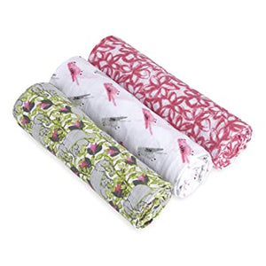 Classic Swaddles 3 Pack - Pacific Paradise