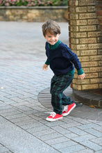 Load image into Gallery viewer, Plaid Fly Front Pant
