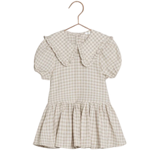 Load image into Gallery viewer, Camille Dress - Dove Check
