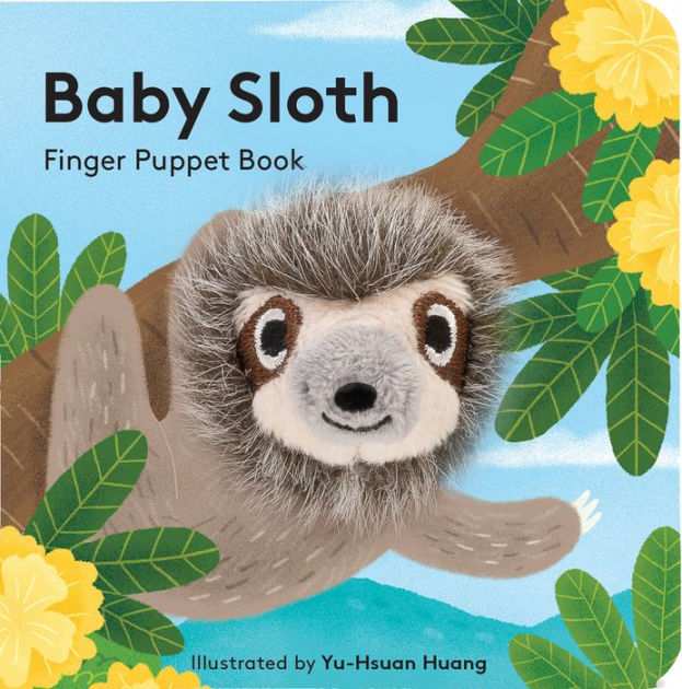 Baby Sloth - Finger Puppet Book