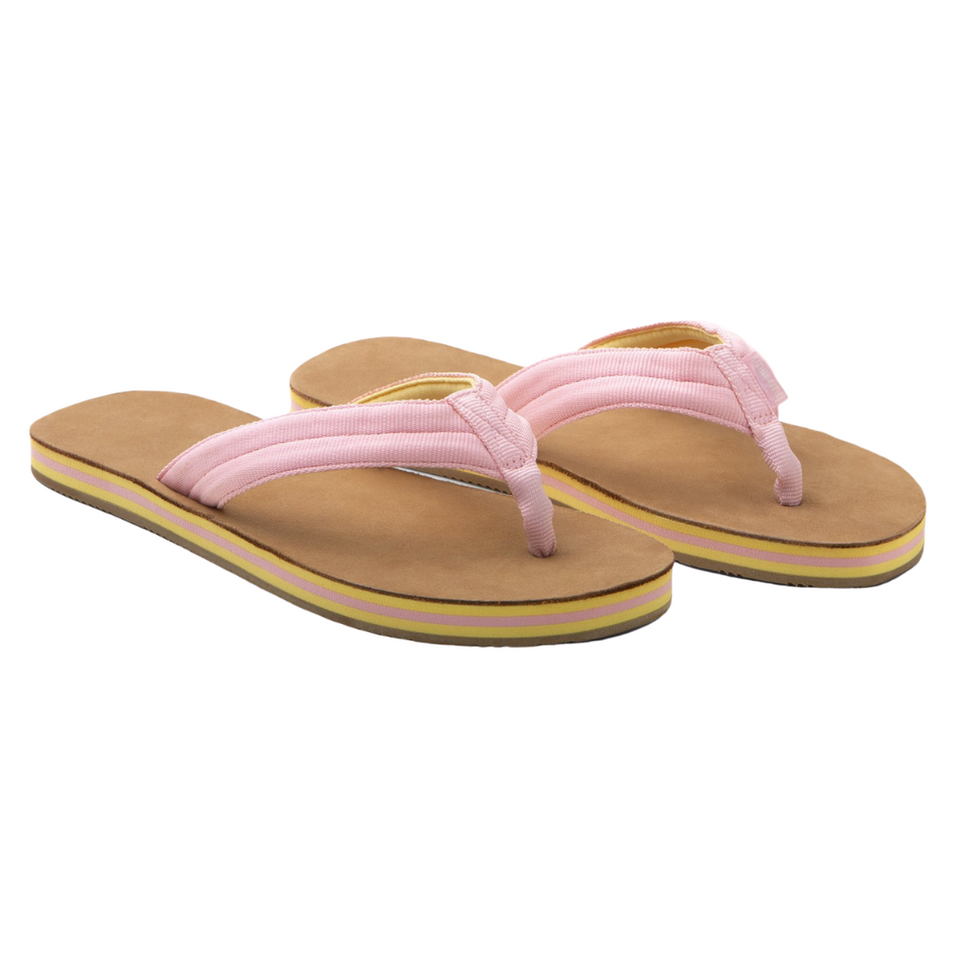 Pink & Tan Scout Flip Flops